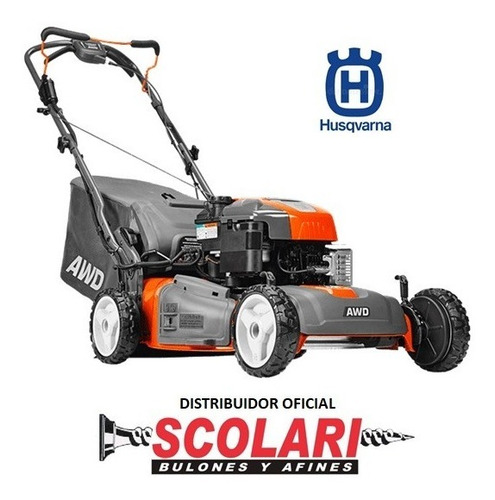 Imagen 2 de 4 de Cortadora Cesped Husqvarna Hu725awde Autopropulsada 4x4 3en1