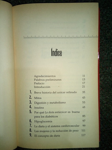 Libro La Dieta Antiazúcar Sugar Busters