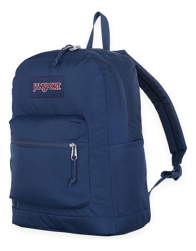 Mochila Jansport Cross Town Plus Azul Solo Deportes