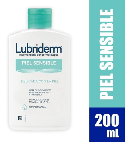 Lubriderm Crema Humectante Piel Sensible Hipoalergénica200ml