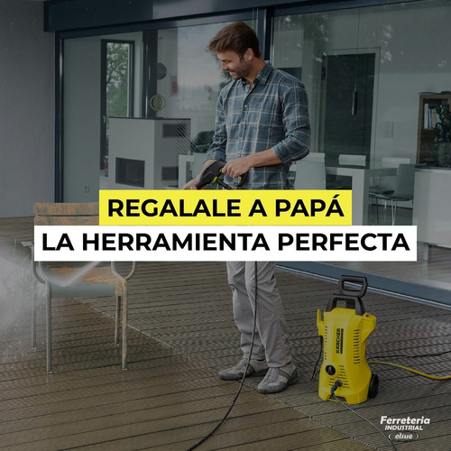 Hidrolavadora Karcher K2 Basic 1400w 110bar + Kit Lavado