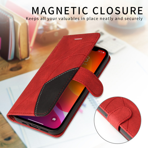 Funda Protectora Tipo Cartera De Piel Sintética De Alta Calidad Para La Serie Nokia Con Ranura Para Tarjetas