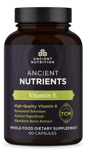Ancient Nutrition Suplemento De Vitamina E 60unidades