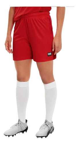 Shorts Deportivo De Mujer Con Bolsillos Futbol Handball G6