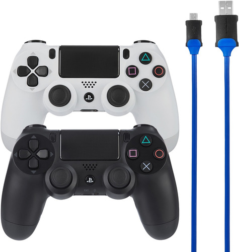 Cable De Carga Del Controlador Playstation 4 Paquete De 2