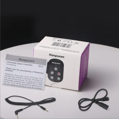 Control Remoto De Videocámara Controlador De Zoom Compatib.