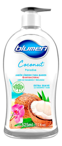 Blumen Jabón Líquido Para Manos Coconut Paradise 525ml