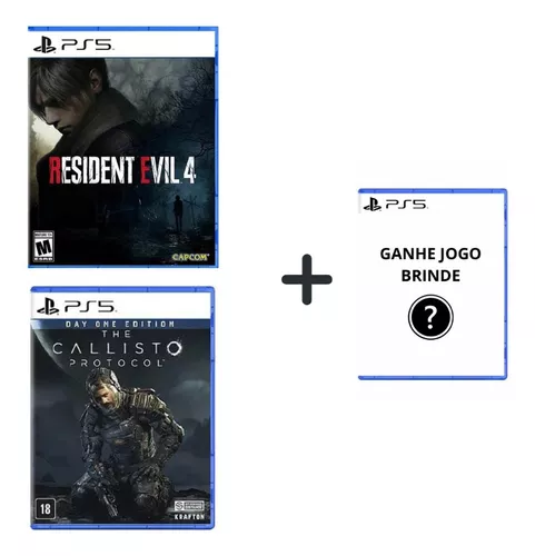 Promoção Lote Jogos Ps5 + Jogo Brinde Ps4 Oferta