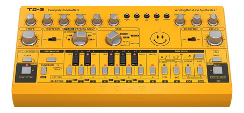 Sintetizador Analógico Behringer Td-3 Color Amarillo