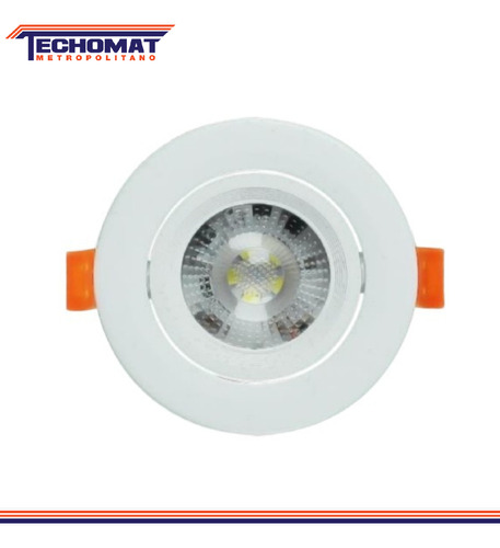 Lampara Led Spot Empotrar Redondo 12w 5 1/2 6500k Lumistar 