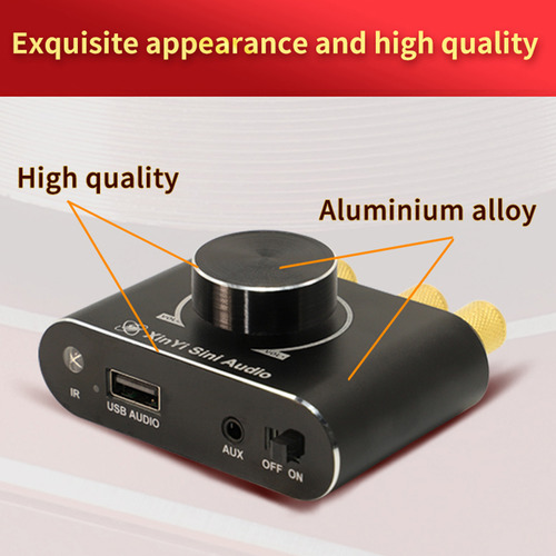 Amplificador De Audio, Controlador Usb Estéreo, Control
