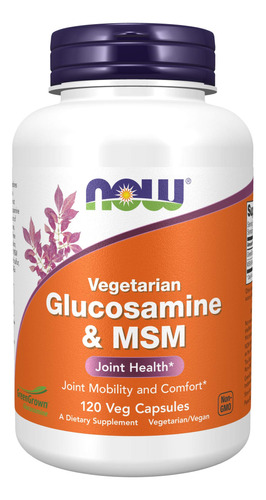 Now Suplementos De Glucosamina Y Msm (greengrown® Glucosam.