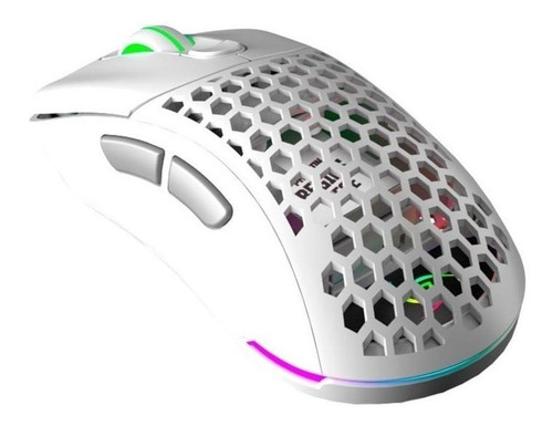 Imagen 2 de 8 de Mouse De Juego Vsg Aquila Air Blanco Mate