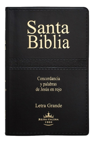 Imagen 8 de 9 de Biblia Reina Valera Letra Grande Concordancia Color Negro