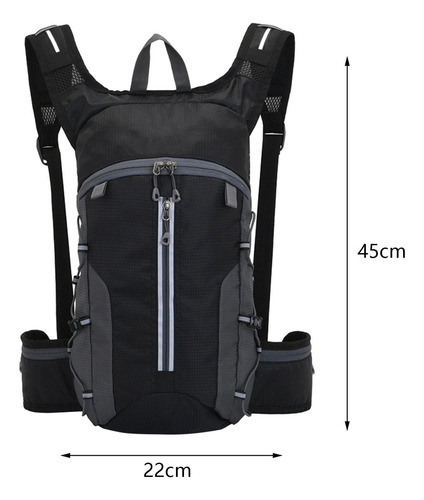 Mochila De Hidratación Con De Agua Incorporado Para Negro