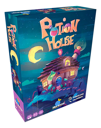 Blue Orange Potion House Juego De Memoria Infantil