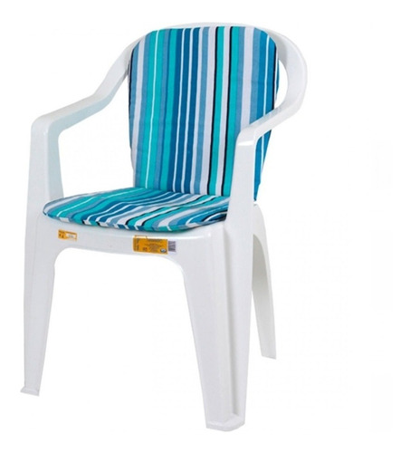 Almofada Cadeira Plastico Praia Piscina Mor
