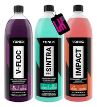 Comprar Kit Limpeza Automotiva Sintra + Impact + V-floc Vonixx