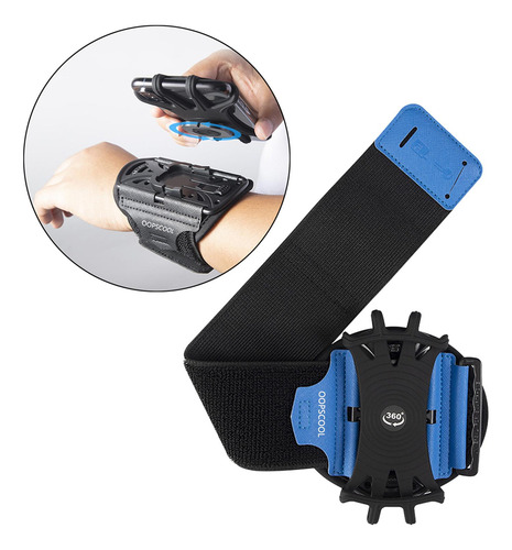 Braçadeira De Corrida Para iPhone 11, Braçadeira Azul