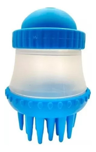 Cepillo Para Bano Con Aplicador De Shampoo Azul Mas84 92713
