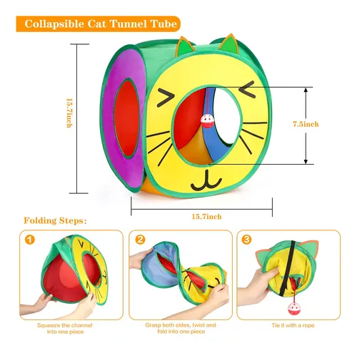 Cat Toys Kaqinu, 37 Unidades Interactivas Para Gatitos De In