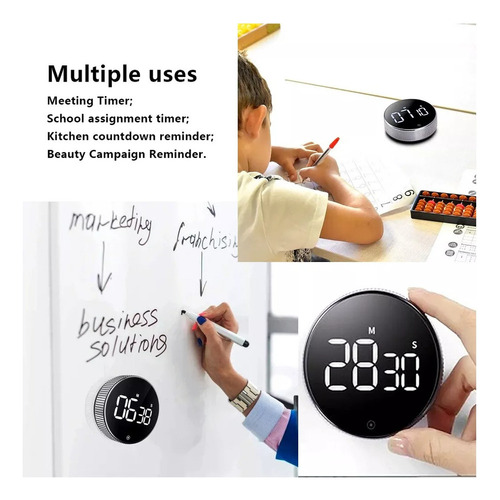 J Temporizador - Nuevo Reloj De Escritorio Digital Led