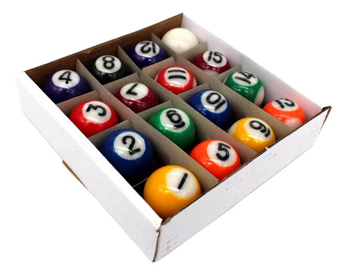 Mini Bolas De Billar De 16 Piezas, Bolas De Mesa De Billar,
