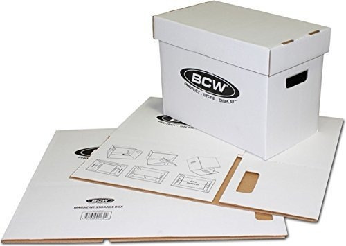 Revista De Cartón Caja De Almacenamiento Por Bcw.