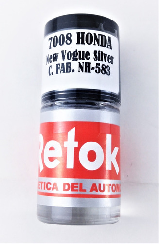 Pintura Retoke Honda New Vogue Silver C. Fabrica Nh-583