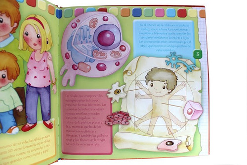 Nuestro Cuerpo Libro Para Niños Saldaña