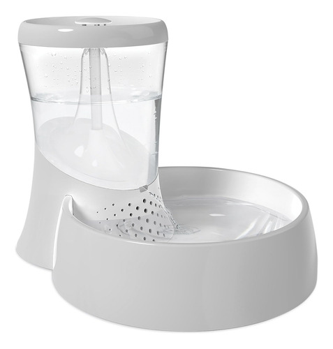 Fuente De La Batería Petmate 44069 Fresh Flow Rain 75 Oz