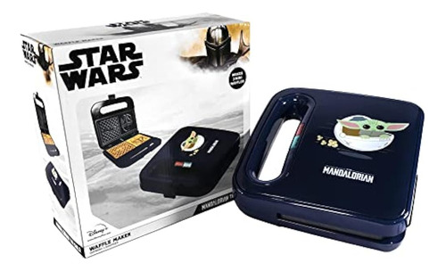 Uncanny Brands Mandalorian Waffle Maker - Bounty Hunter & Ba