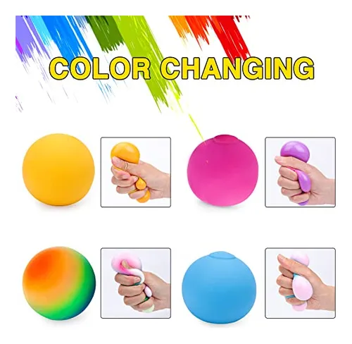 Sensory Stress Balls Set Fidget Toys, Squishy Stress Re...