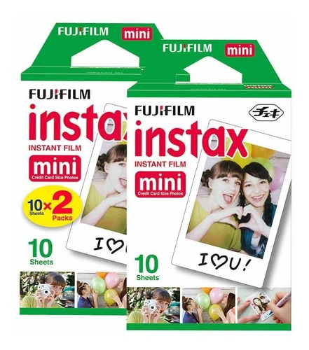 Imagen 1 de 5 de Película Instantánea Fujifilm Instax Mini (30 Hojas)