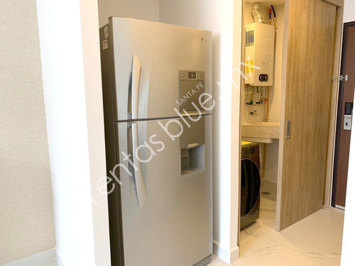 Imagen 8 de 30 de Loft Amueblado En Renta En City Blue Santa Fe
