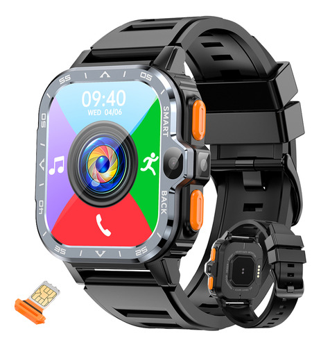 2024 Gps Reloj Inteligente Hombres Nfc 4g  Sim/ Wifi Llamada