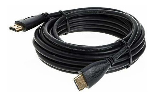 Cable Hdmi Chapado En Oro Premium Audio Y Ethernet Retornabl