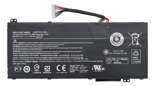 Batería Orig. Laptop Acer Aspire Vx 15 Vx5-591g-520d (n16c7)