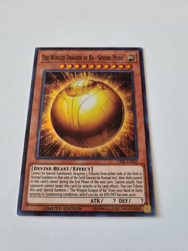 Yugi-oh The Winged Dragon Of Ra Sphere Mode