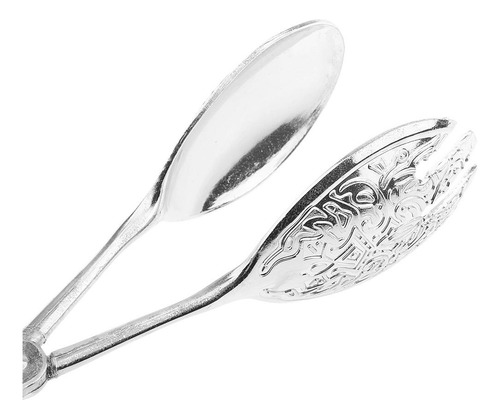 Tipo De Tijeras De Metal Pinzas Para Servir Comida Plata # 1