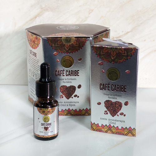Esencia Aceite Aromaterapia 10 Ml Café Caribe - Desi Vibes