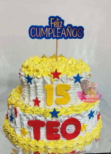 Tortas 15 Años, Bodas, Aniversario O Compromiso. Merengue
