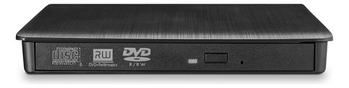 . Gravador De Dvd Externo Usb-c De Cabeça Dupla