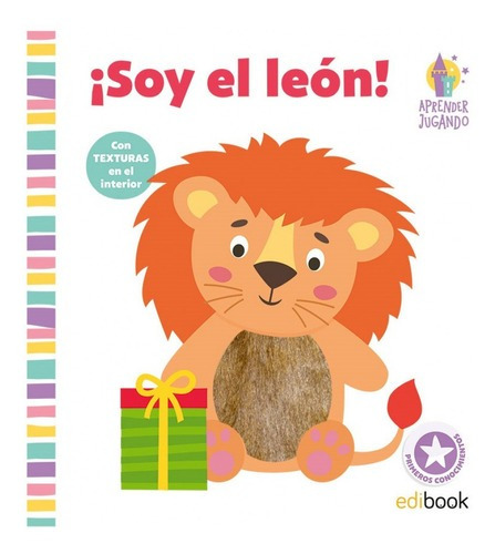 Libro Aprender Jugando Libro Texturas- ¡ Soy León