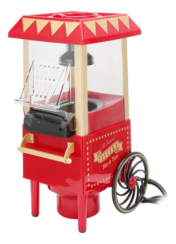 Máquina Automática Popcorn Maker Red Retro