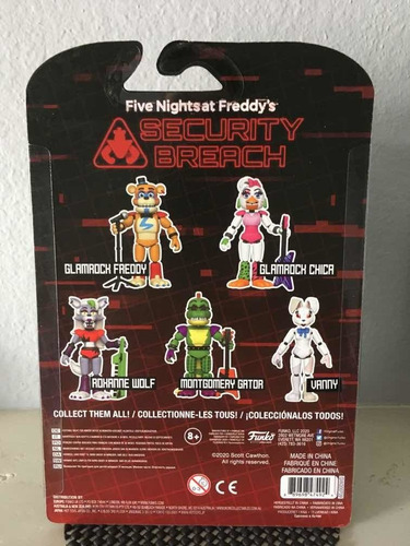 Roxanne Wolf Five Nights At Freddys Security Breach Funko