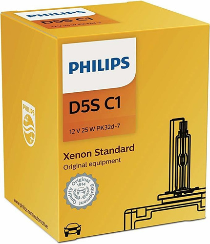 Philips D5s Estándar Auténtica Lámpara De Xenón Hid Faro, 1