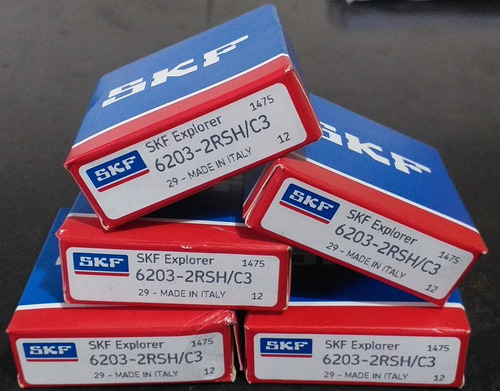 Rodamiento Balero 6203 2rsh/c3 Skf Industrial Automotriz 5pz