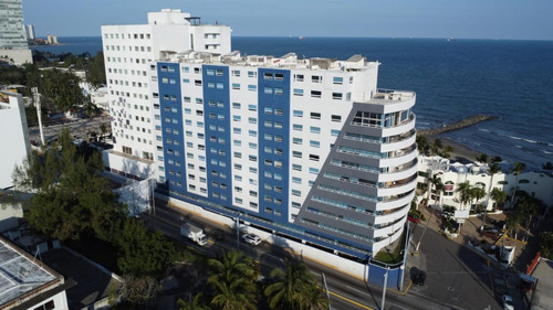 Departamento En Venta En Veracruz, Amueblado Con Vista Al Mar En Boca Del Rio.