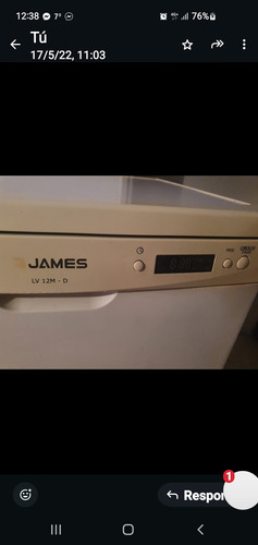 Lavavajillas James Lv 12 M - 6 Programas 60 Cm Blanco (Usado)